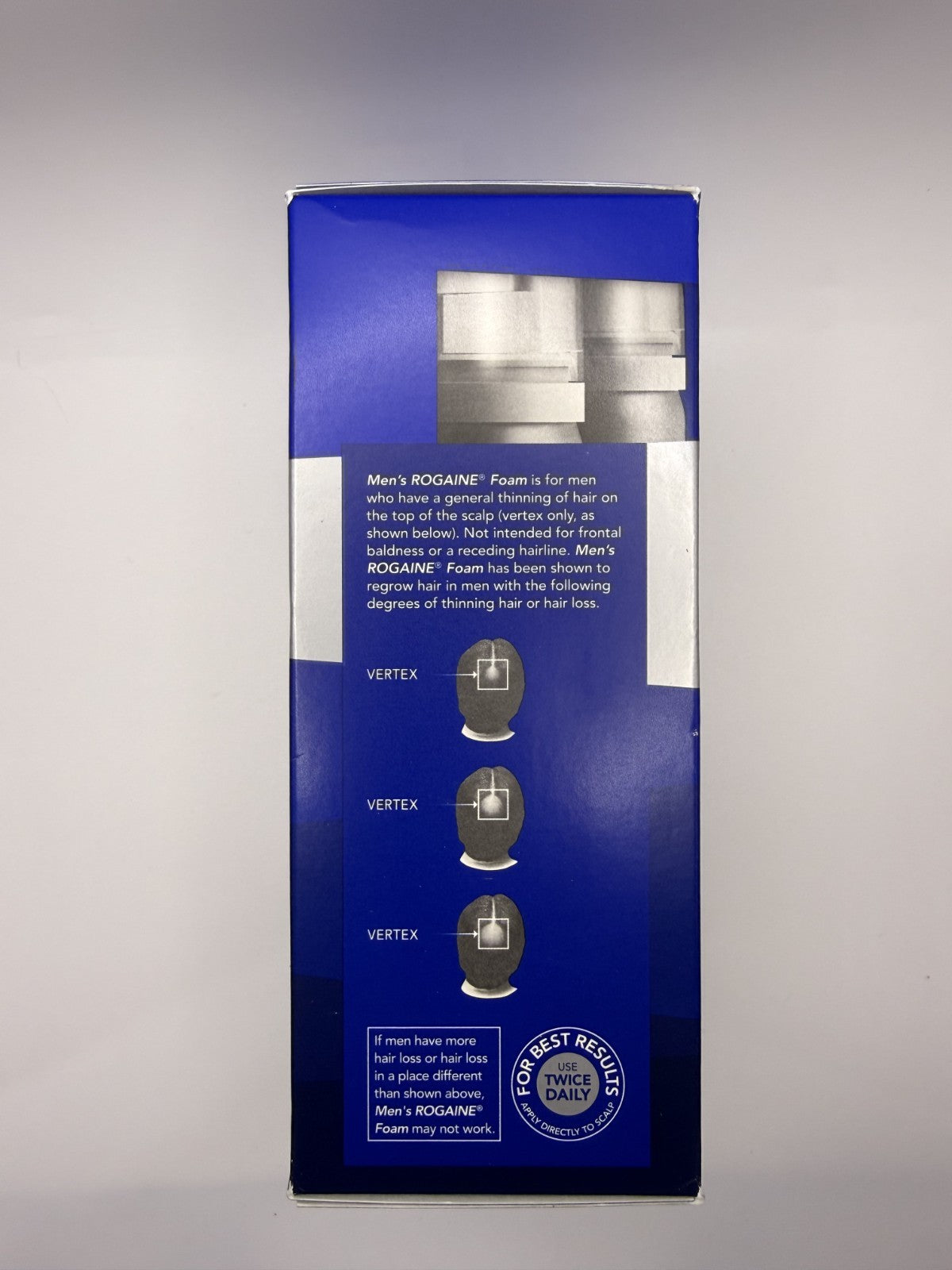 Men's 5% Minoxidil Foam Hair Regrowth Treatment – 3 Month Supply