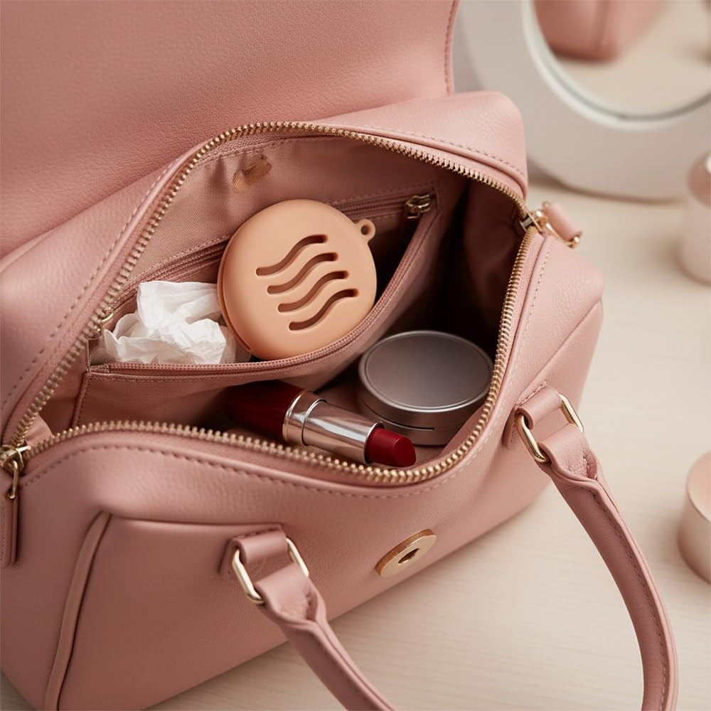 Silicone Makeup Puff Case - Portable Breathable Powder Sponge Holder
