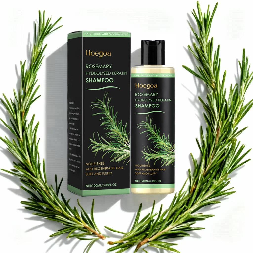 Rosemary Hair Growth Shampoo with Hydrolyzed Keratin for Thinning Hair - 100ML