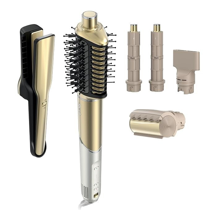 Air Styler Hair Dryer - Gold, Flexible Airflow Styling Tool