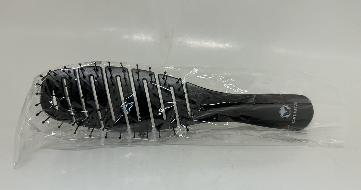 Flexible Detangling Hair Brush for Wet & Dry Hair - Lightweight Black