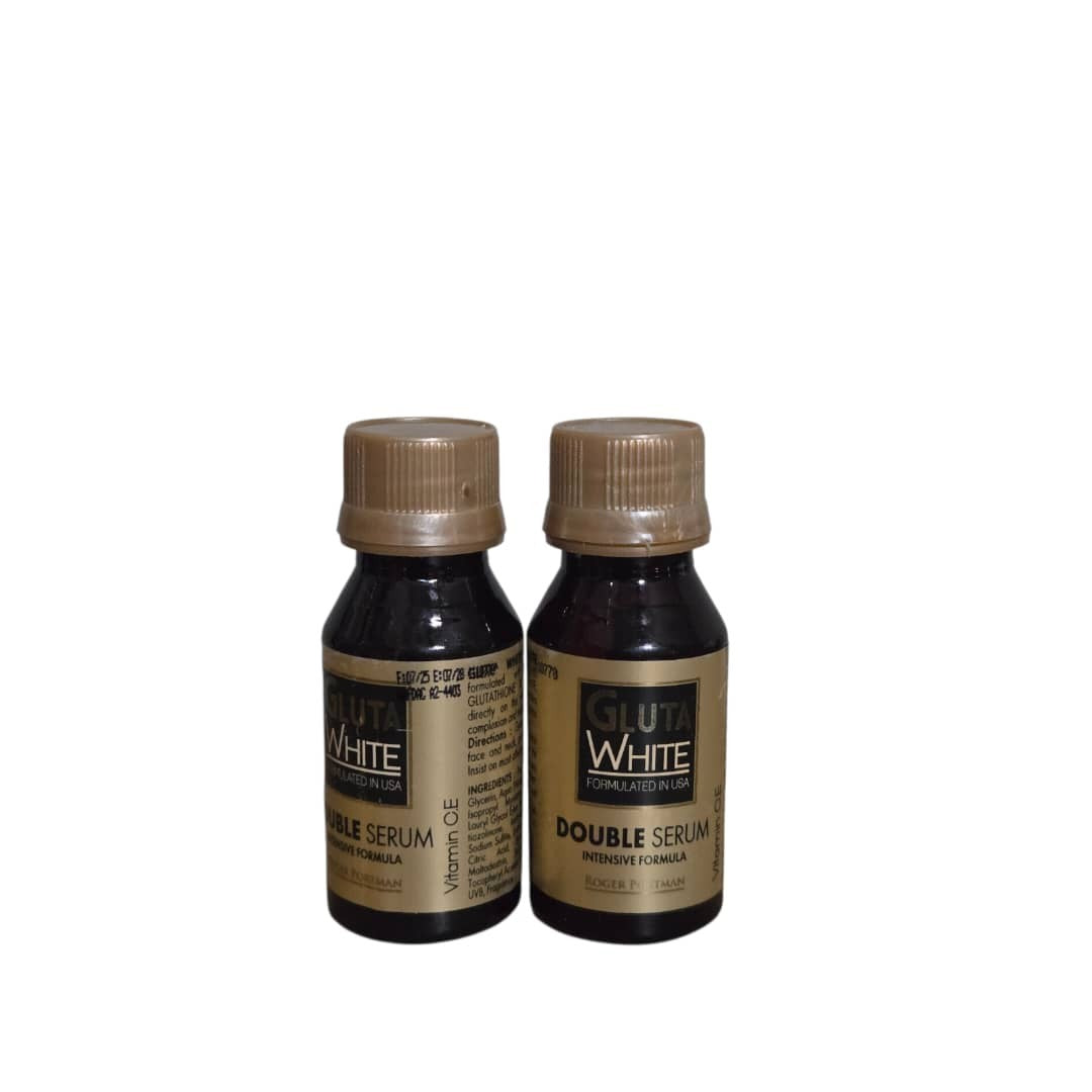 Gluta White Double Serum with Glutathione & Collagen - 60ml 2-Pack