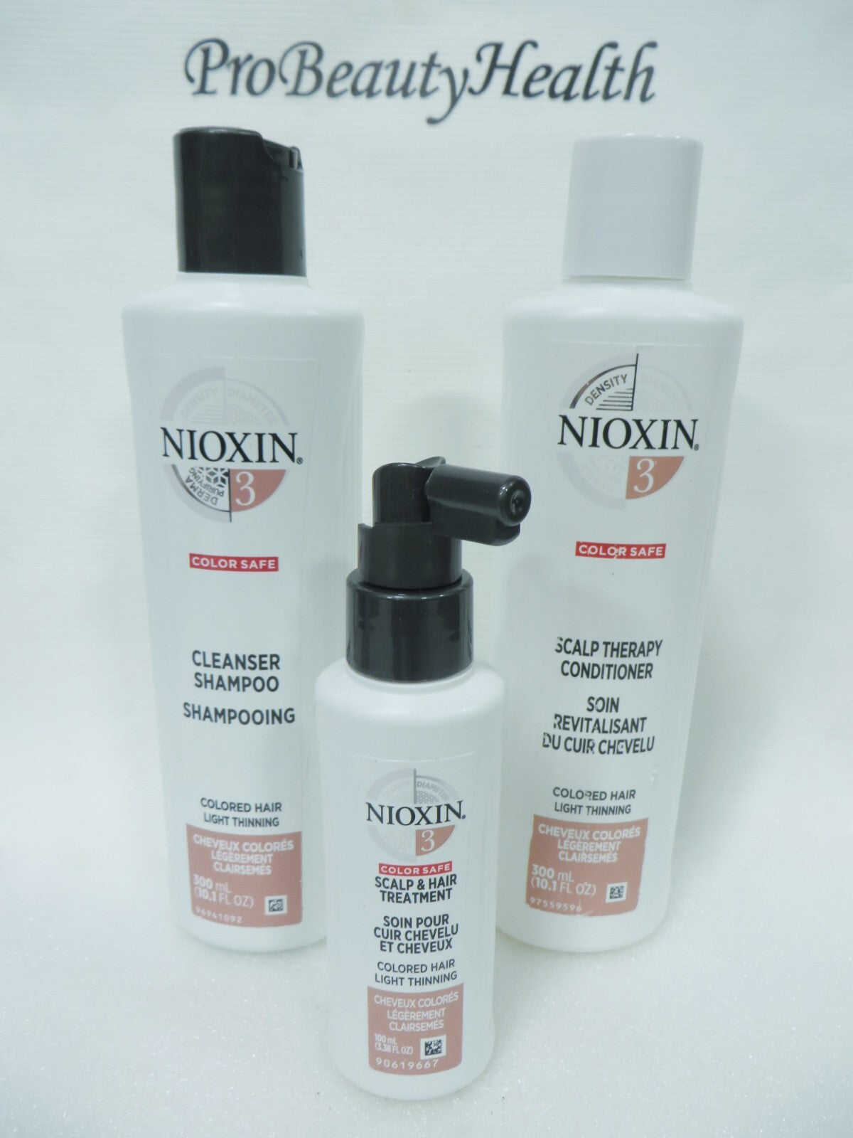 Nioxin #3 Shampoo & Conditioner Set for Thinning Hair