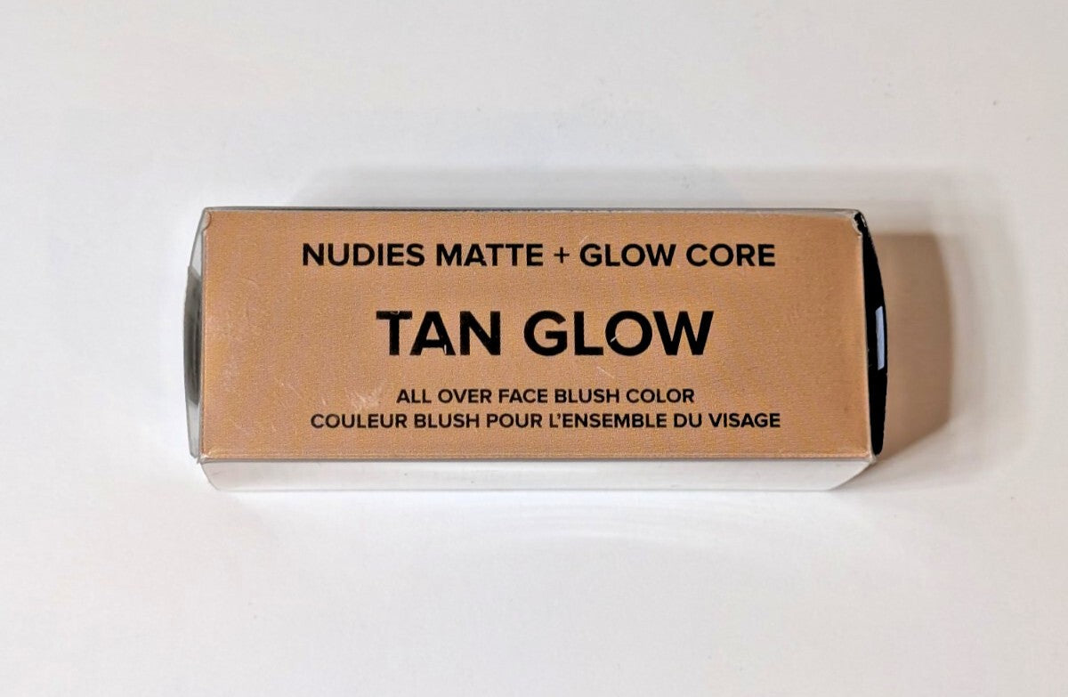 NUDESTIX Matte + Glow Core Face Blush and Highlighter - Tan Glow 0.21oz