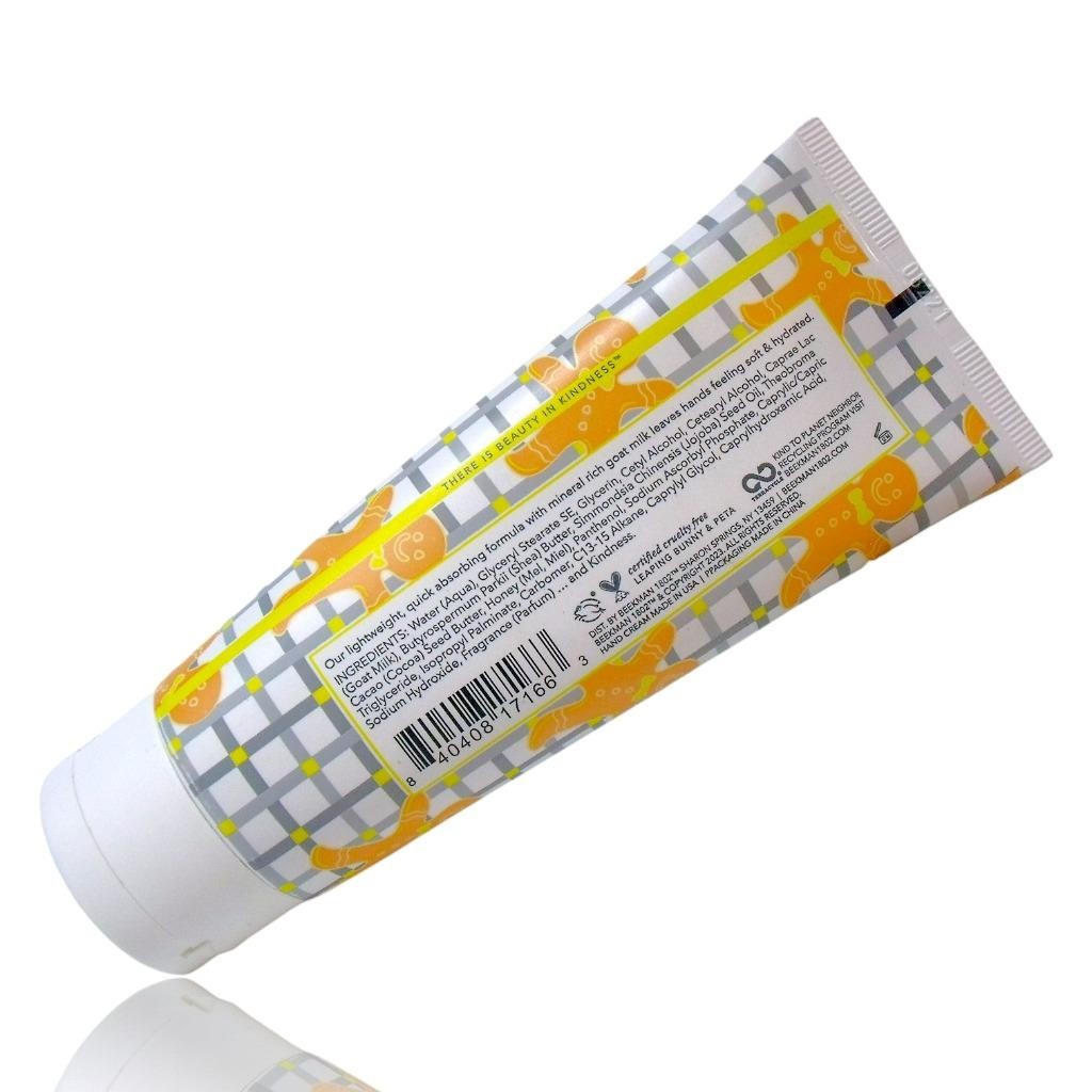 Goat Milk Hand Cream Lotion, Ginger Cream Cookie - 2 Pack 3.4 oz