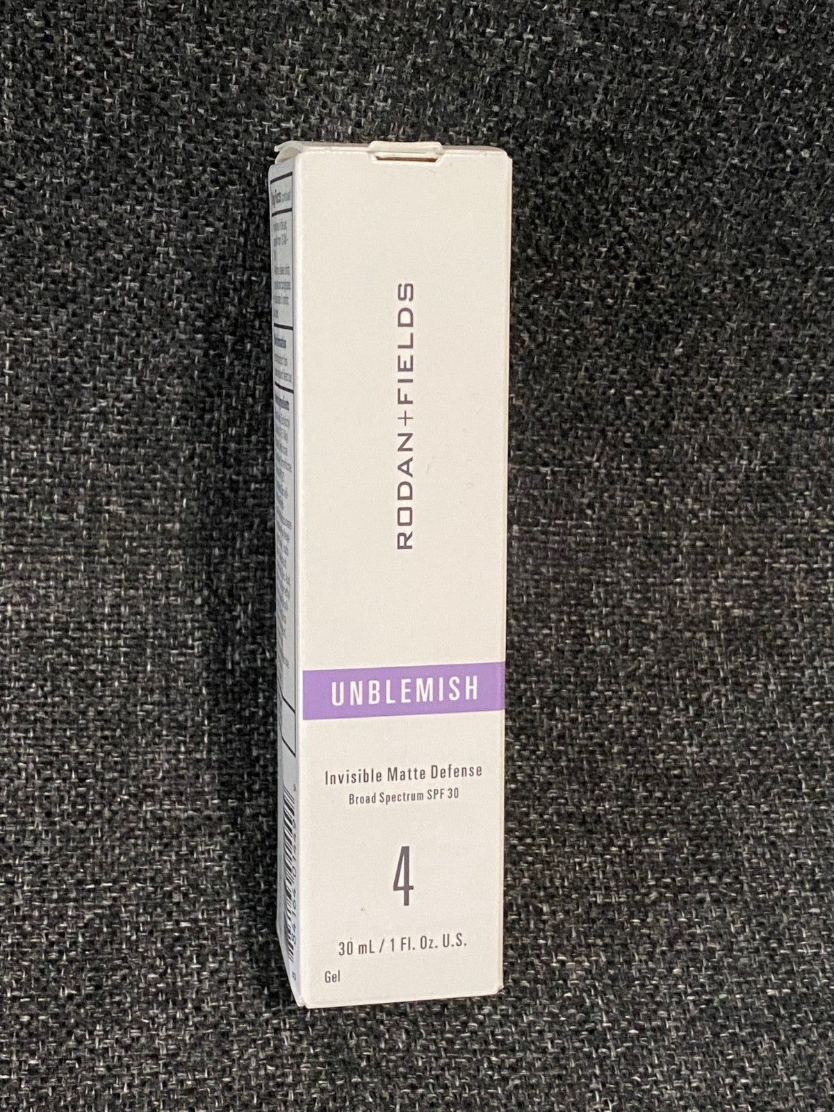 Rodan + Fields Unblemish SPF30 Matte Defense Step 4 - Full Size, Exp 12/2025