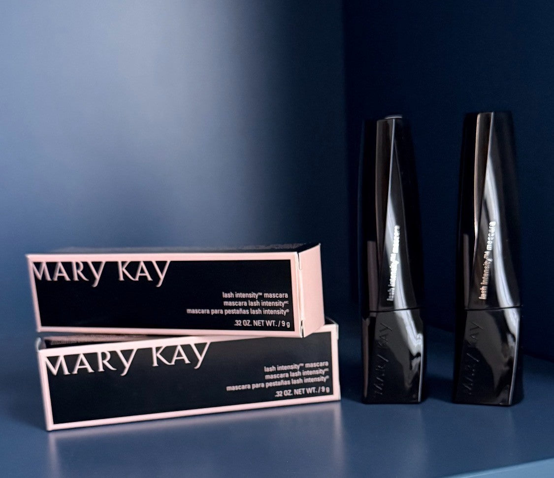 Mary Kay Lash Intensity Mascara Black 2 Pack - Volumizing, Lengthening, 9g