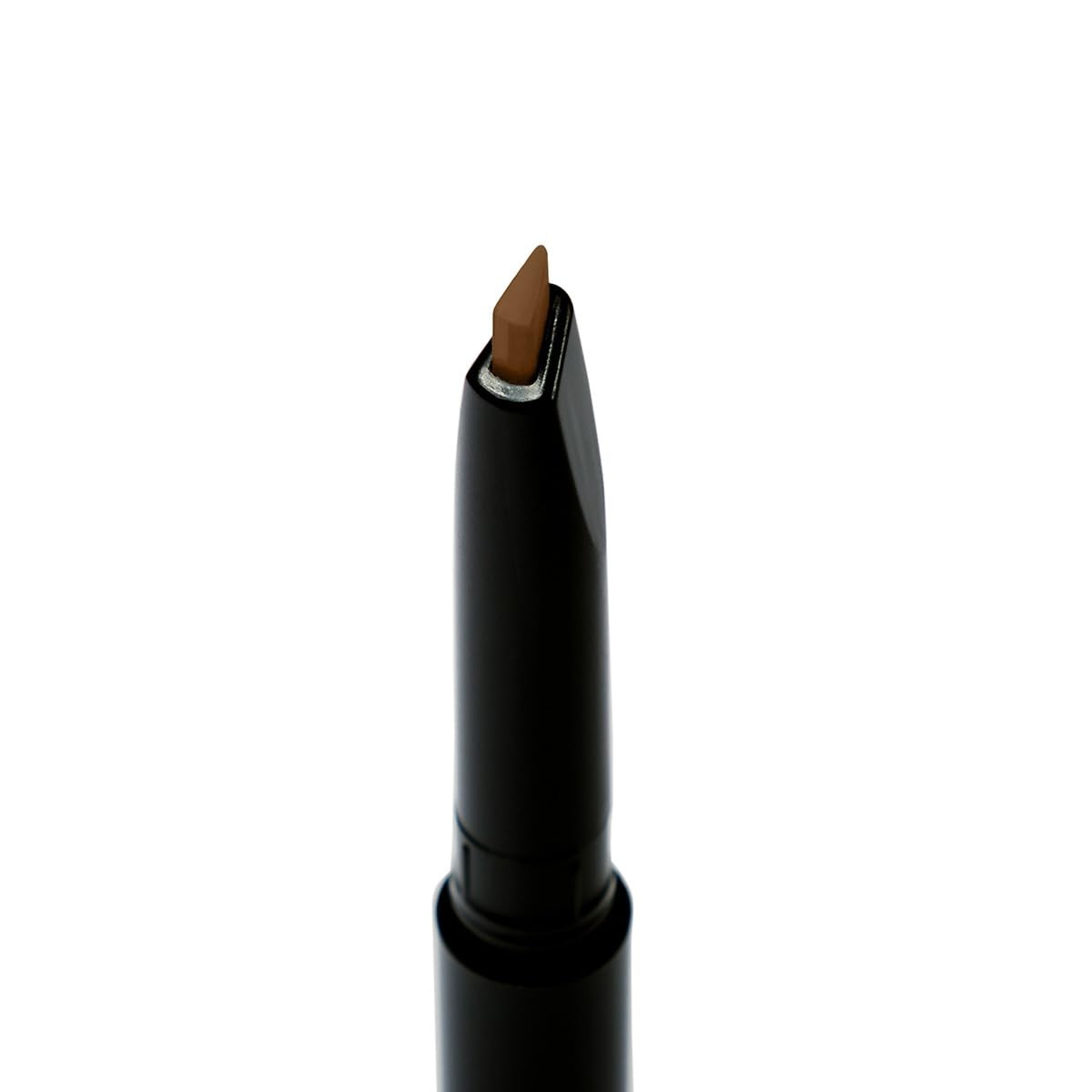 Retractable Eyebrow Pencil - Triangular Hair-Like Strokes, Medium Brown