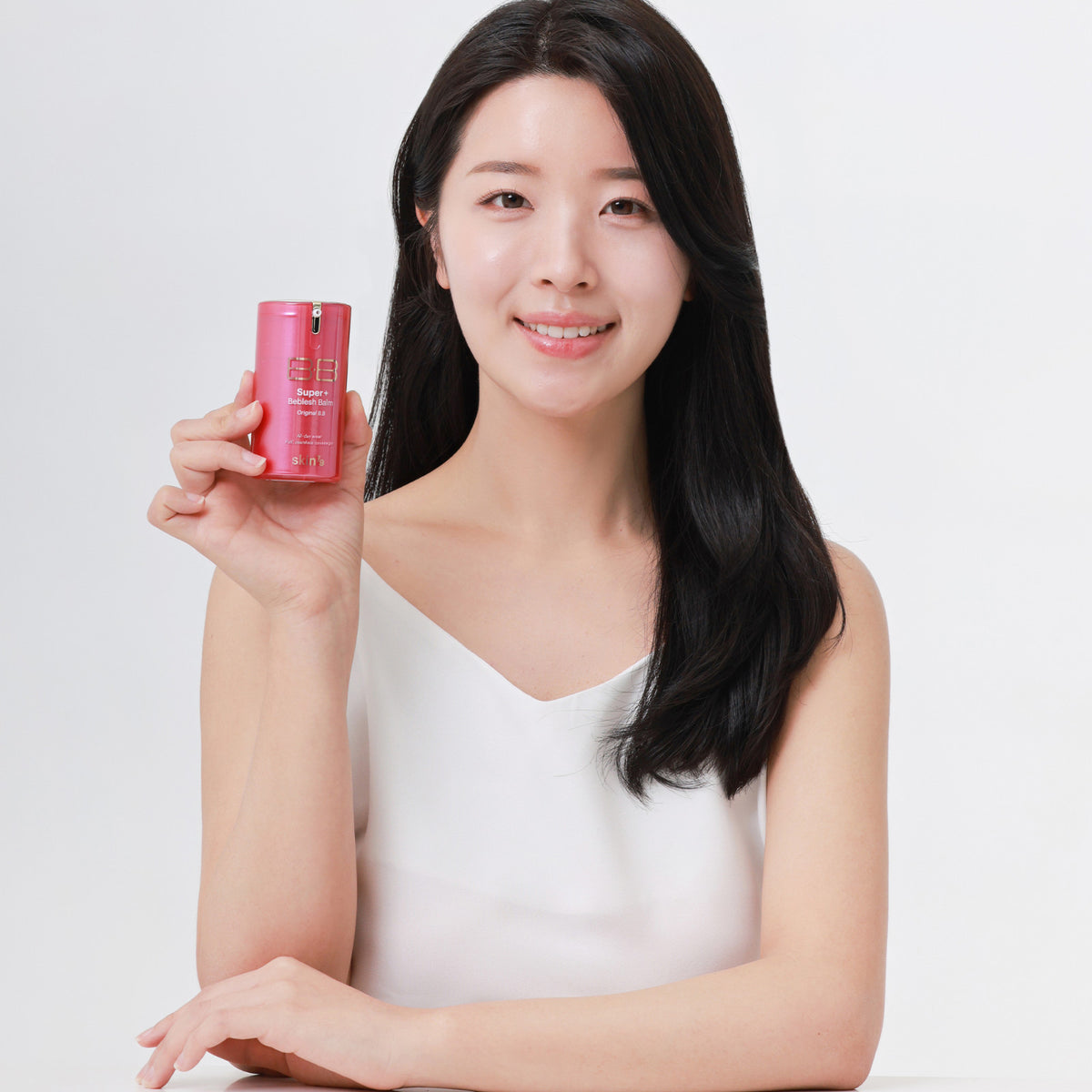 SKIN79 Hot Pink Super Plus Beblesh Balm - 40g, Lightweight BB Cream