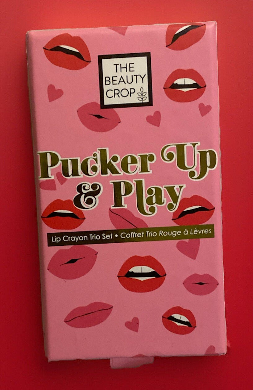 Lip Crayon Lip Set - Pucker Up and Play Makeup Collection