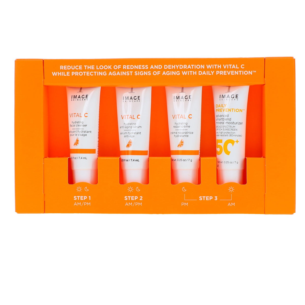 Vitamin C Skincare Trial Kit for Brightening & Hydration - Core Four