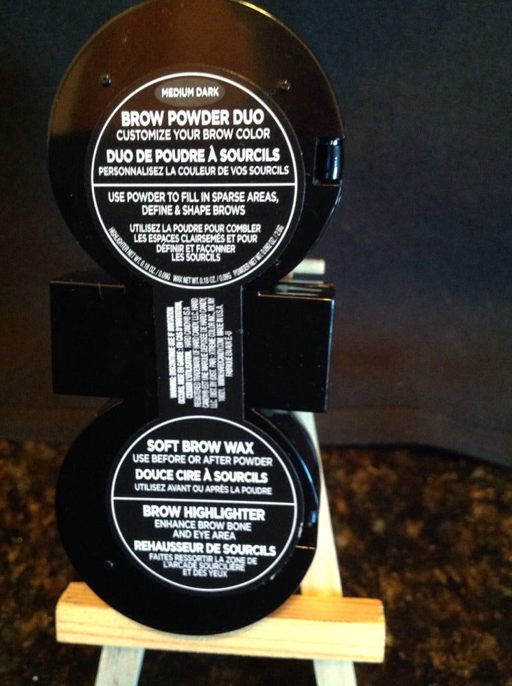 All-in-One Brow Powder Kit with Wax and Highlight - Multiple Shades