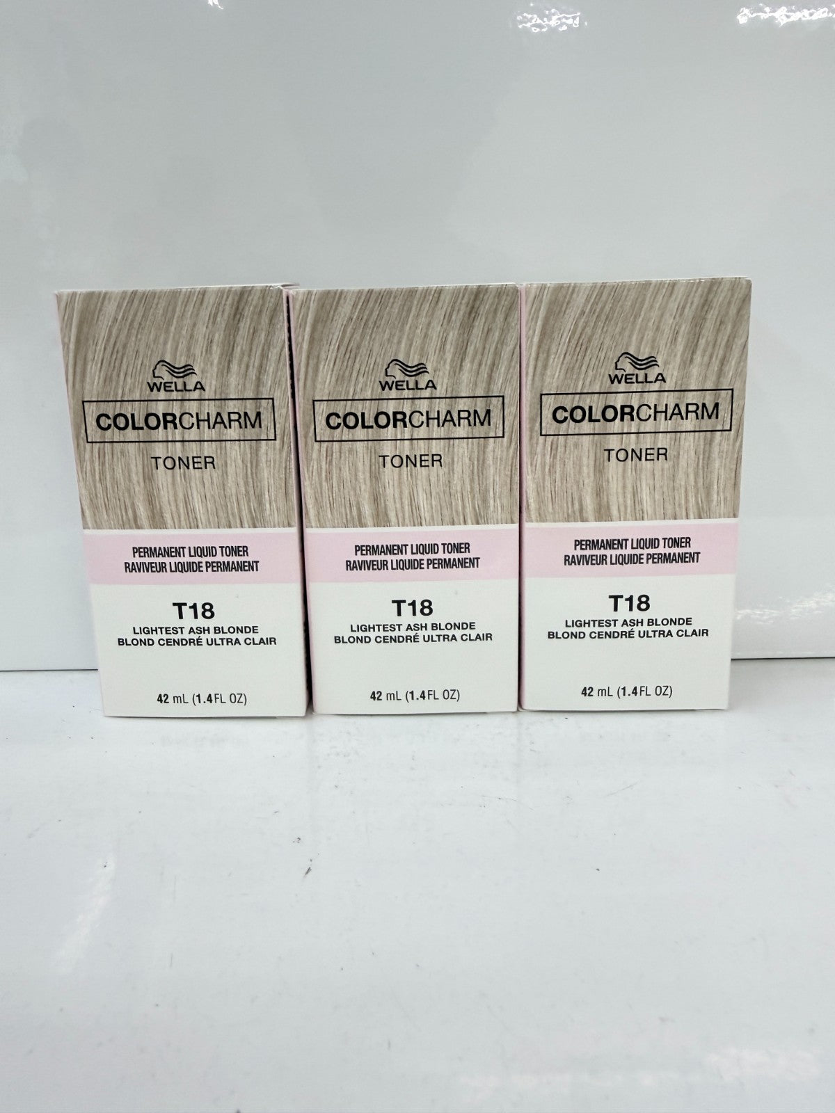 Ash Blonde Hair Toner T18 - 1.4 oz