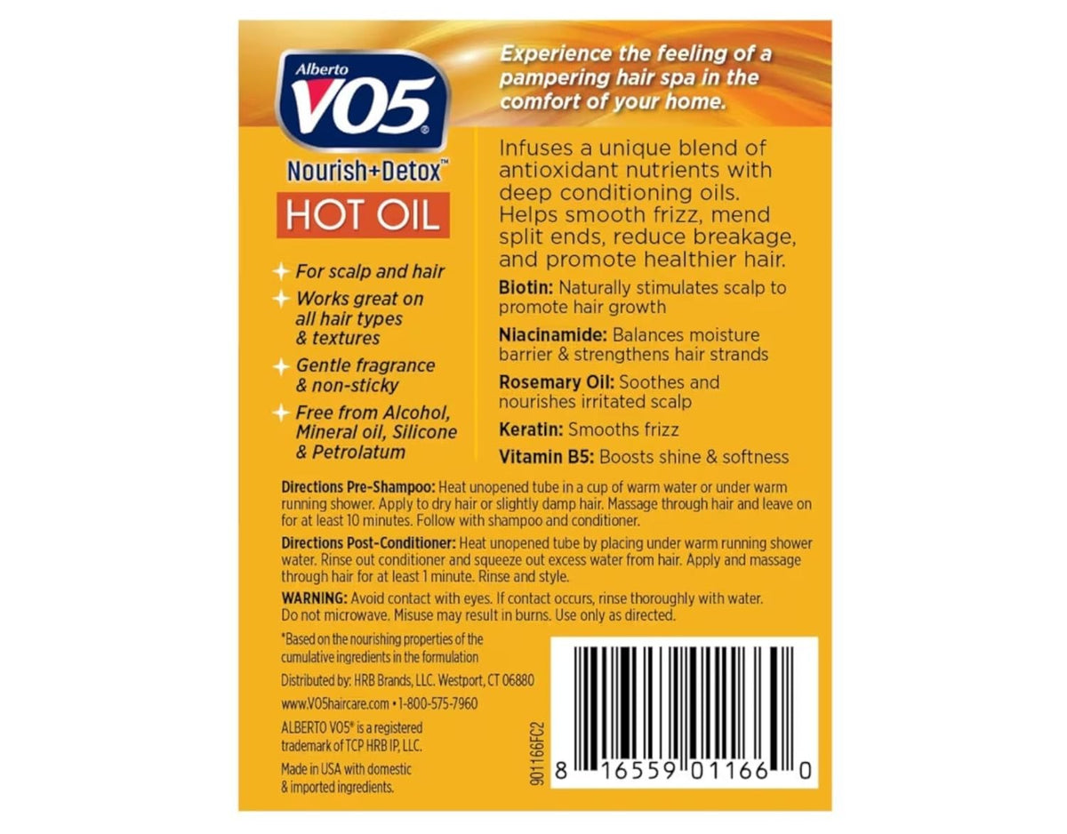 Hair Oil Treatment - Intense Conditioning with Vitamins for Dry Damaged Hair