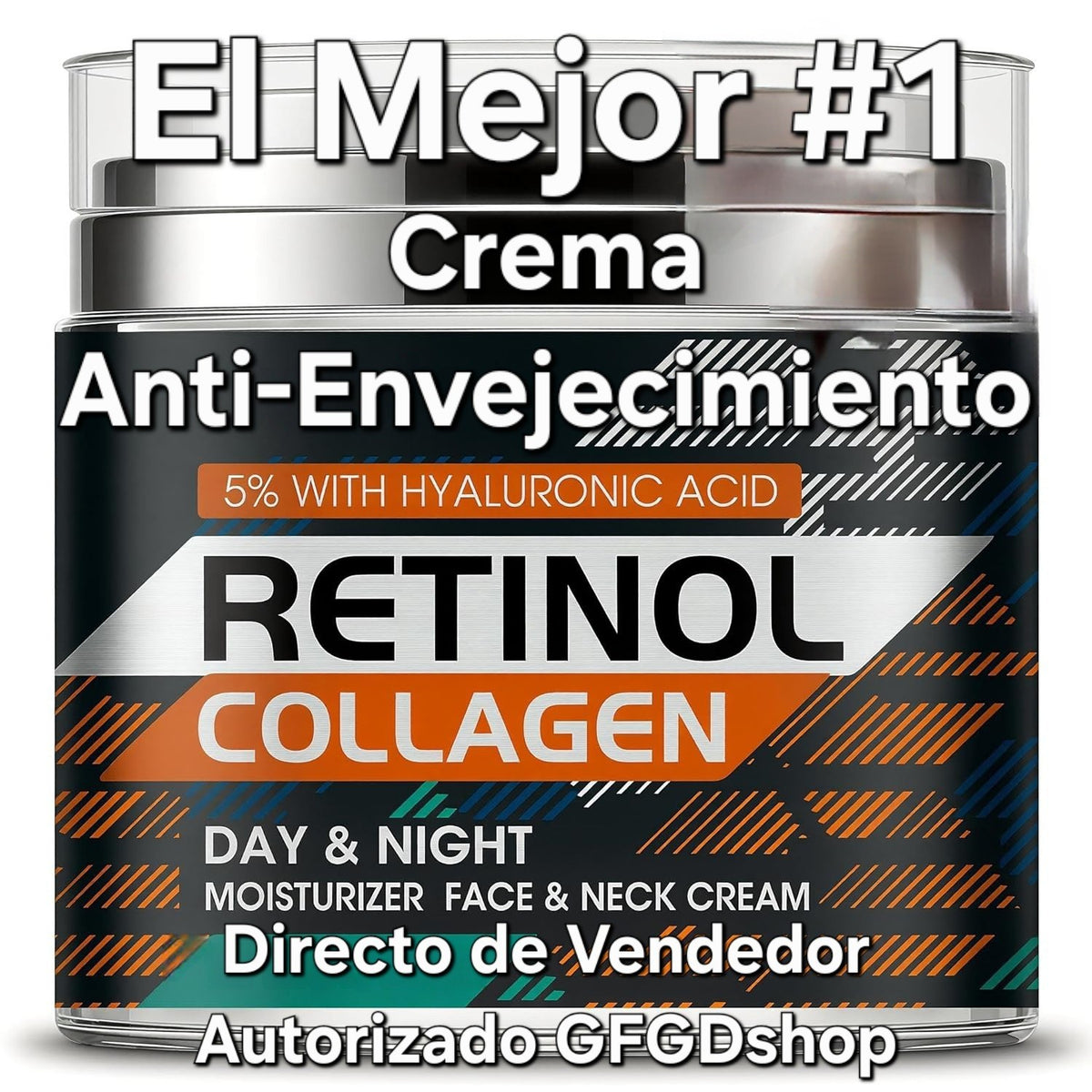 Anti-Aging Face Cream with Retinol Collagen for Wrinkle Reduction & Hydration