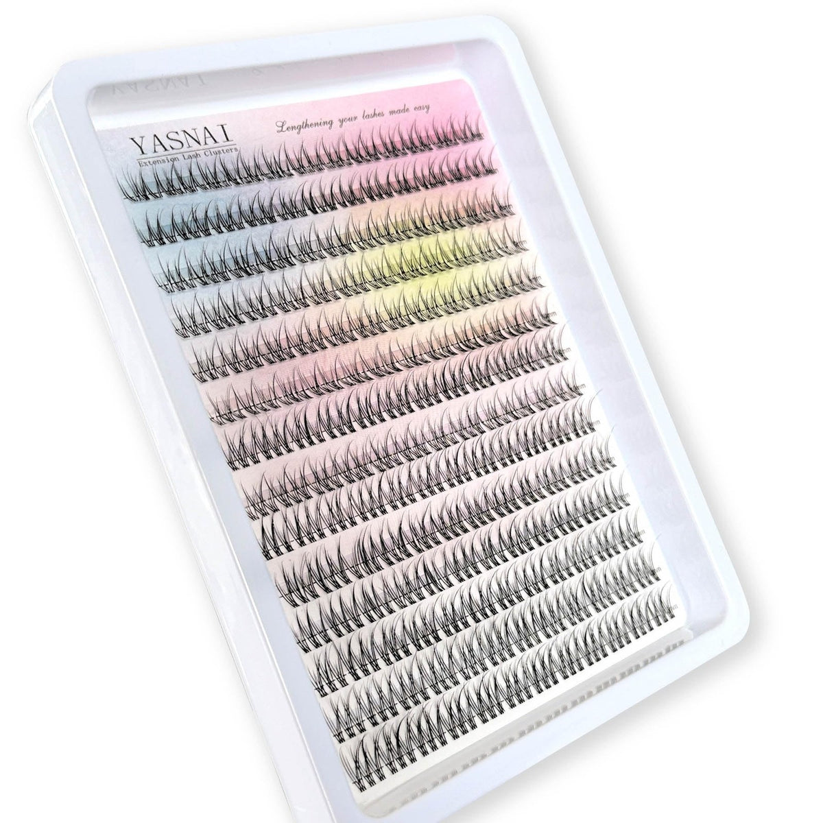 Natural Look Wispy C Curved Lash Clusters - Black, Pack of 1