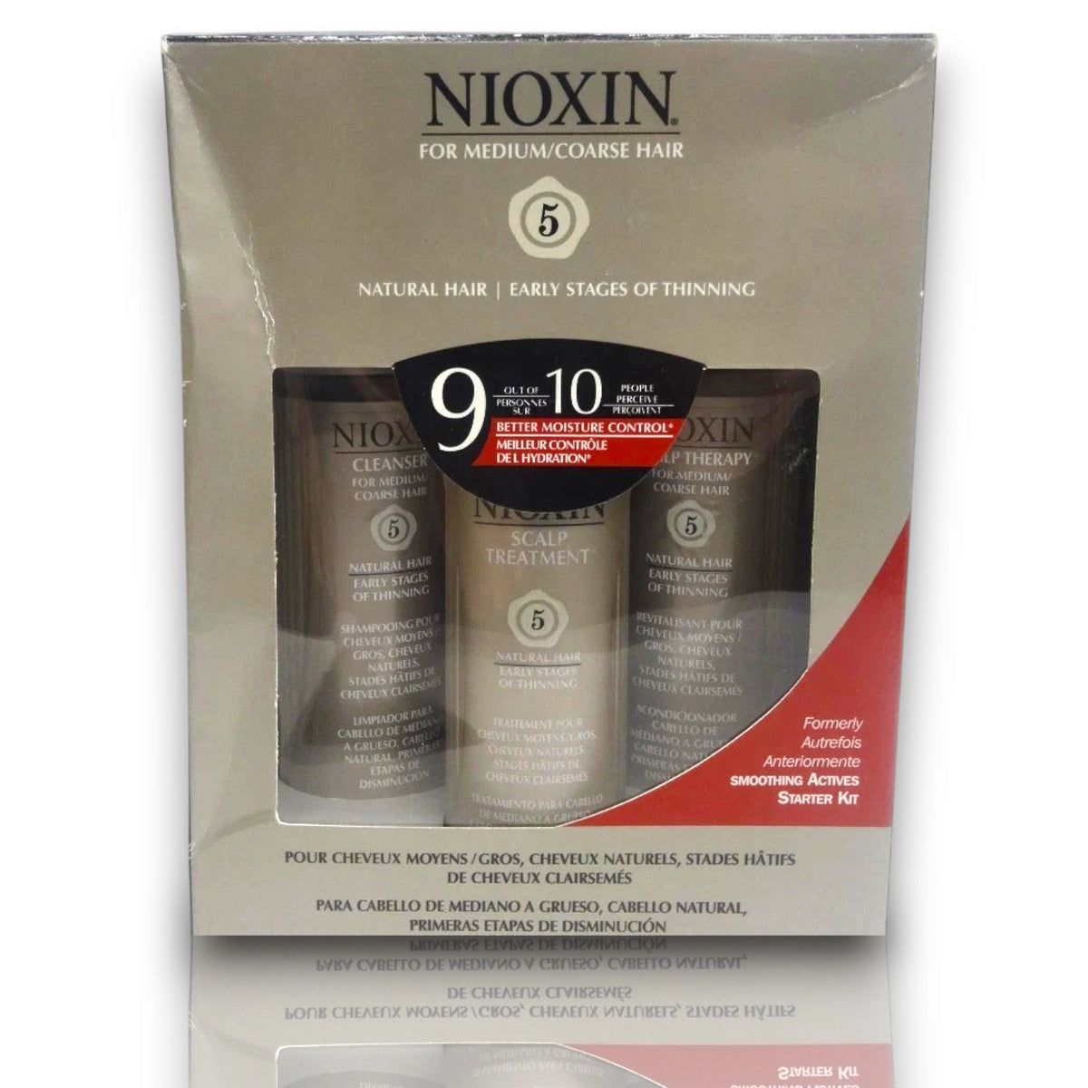 Nioxin System 5 Hair Thinning Treatment Kit - Medium Coarse