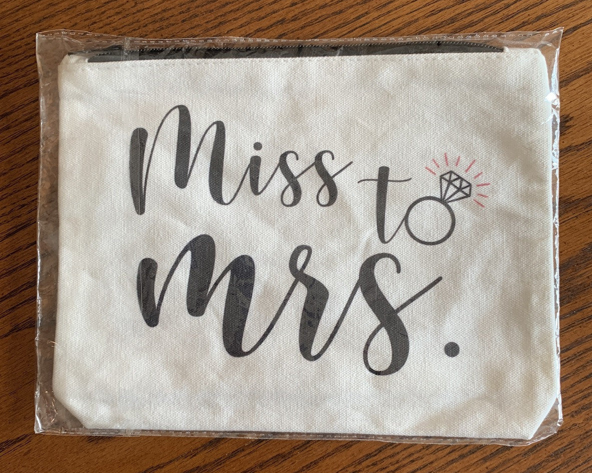 Travel Makeup Bag – Miss to Mrs. New Travel Accessories