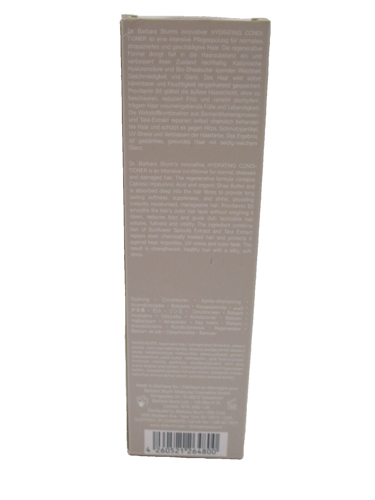 Hydrating Conditioner 250ml for Healthy Hair - Nourishing Hair Care