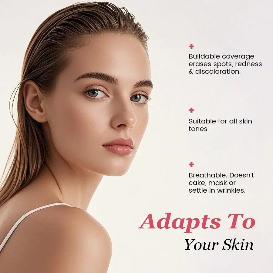 Color Changing Foundation 30ml Self-Adjusting Natural Coverage Makeup SPF 15