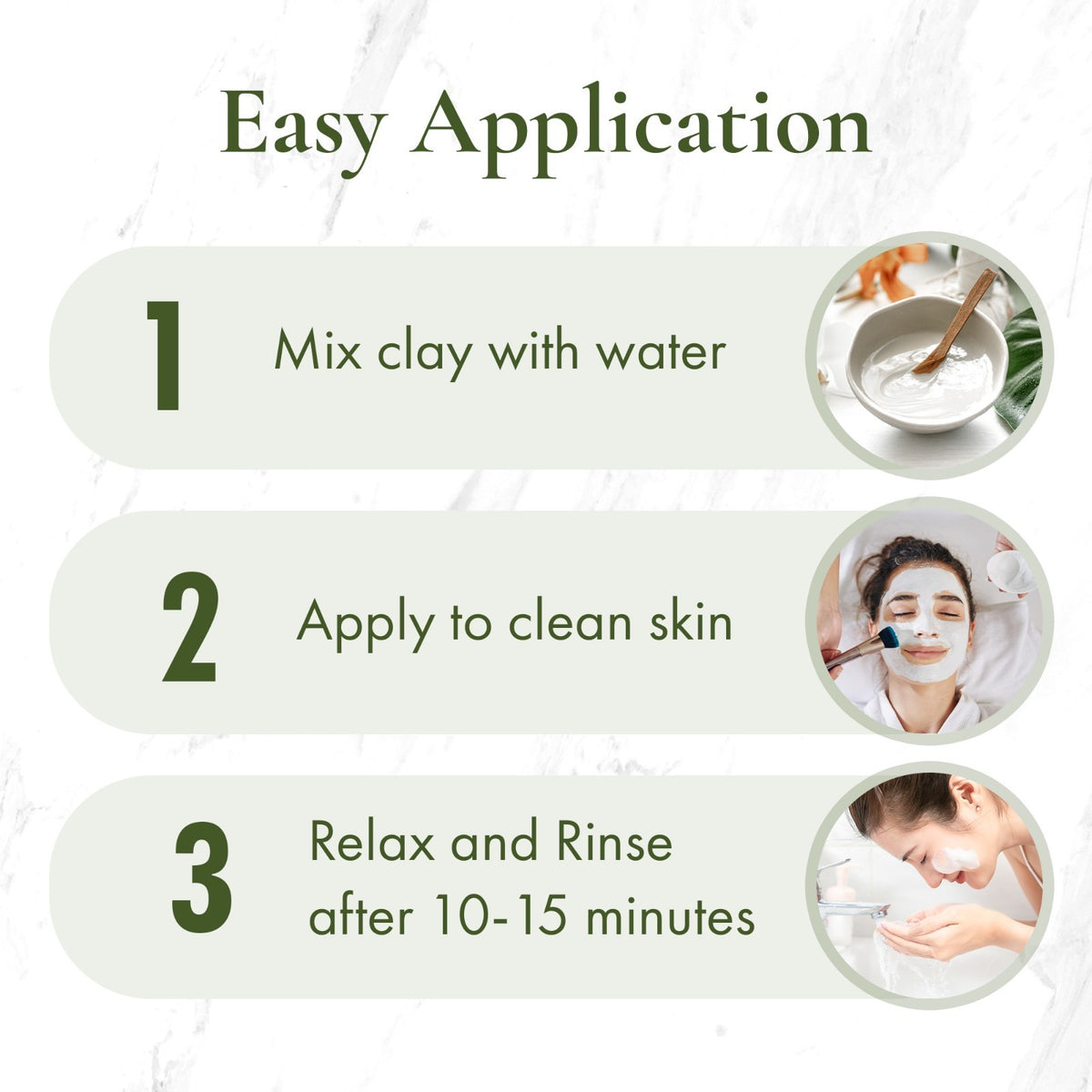 French Green Clay Powder - 100% Pure Cosmetic Grade