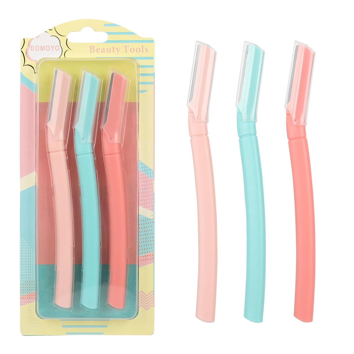 Dermaplaning Tool 3-Pack for Sensitive Skin - Exfoliating & Facial Hair Removal
