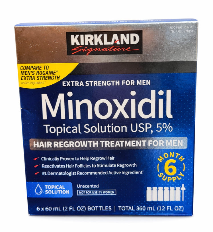 Minoxidil 5% for Men - 6 Month Supply