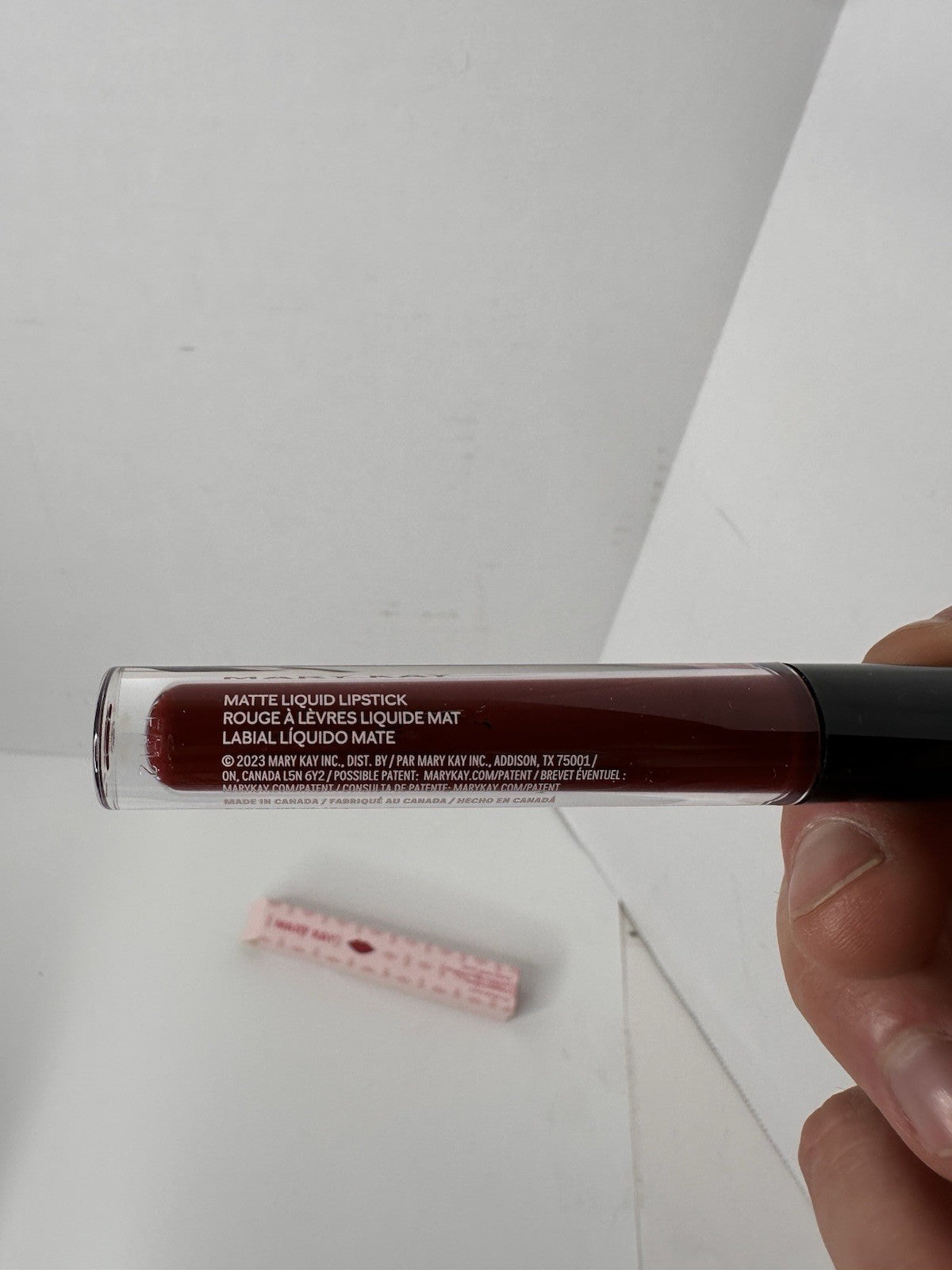 Mary Kay Matte Liquid Lipstick Red Noir - Bold Velvet Finish 0.1 fl oz