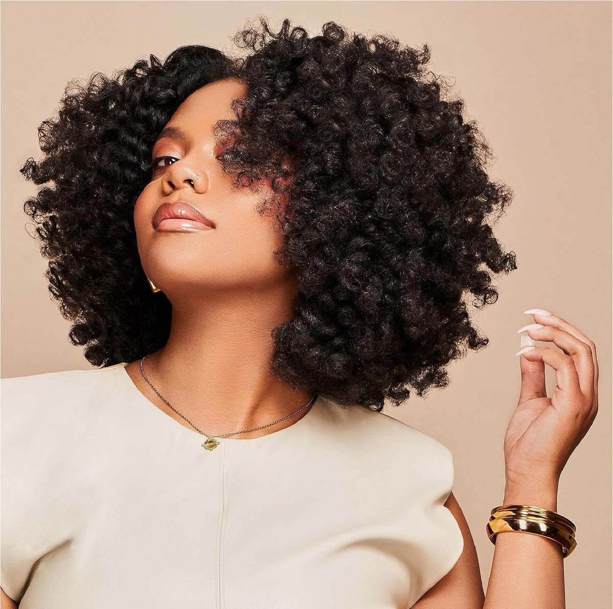 Moisture Miracle Coconut & Baobab Oil Leave-In Hair Cream for Curly Hair