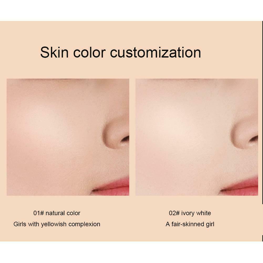 BB Cream Foundation Concealer Stick with Cushion Puff, 3-in-1 Moisturizing Formula