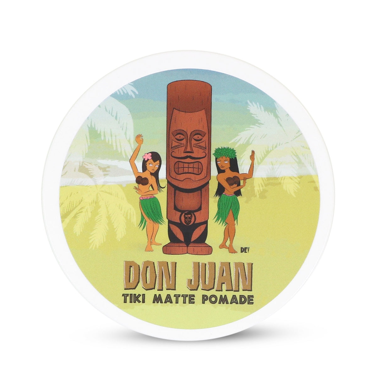High Hold Water Based Matte Pomade - Tropical Scent, 4oz Pack of 3