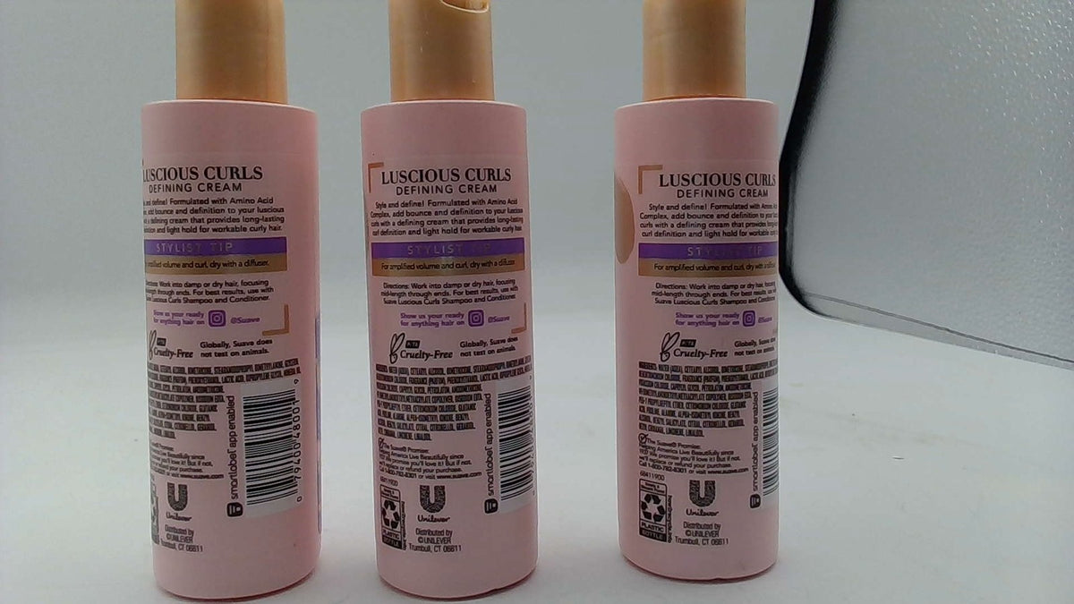 Suave Luscious Curls Defining Cream with Amino Acid Complex - 4.75 fl oz