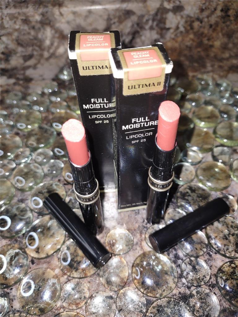 Lip Color Set SPF 25 Peachy Gleam - Moisturizing Lipstick, 2 Pack