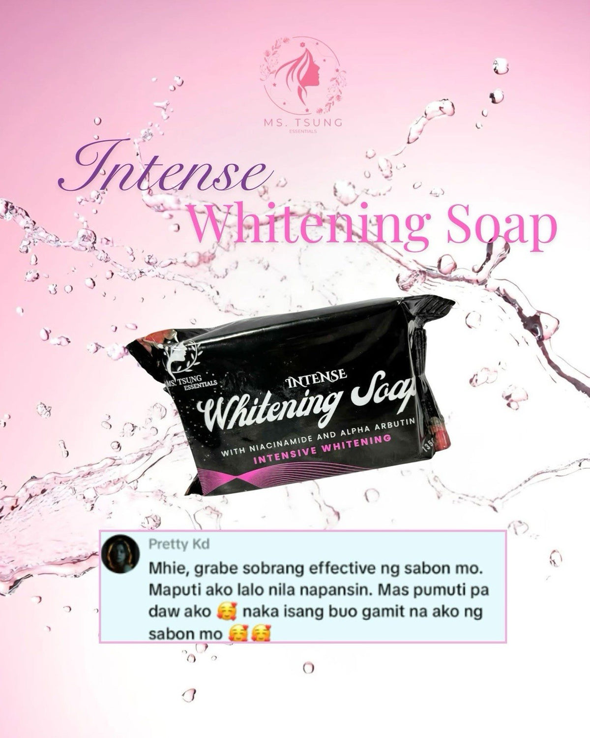 Serum Lotion & Whitening Soap Bundle for Skin Brightening & Hydration