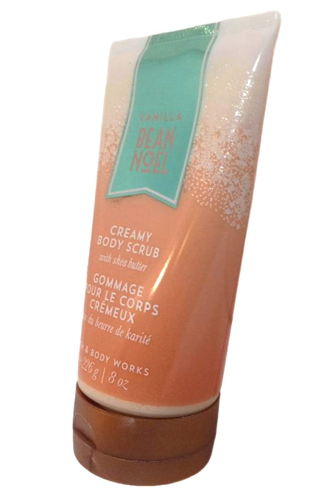 Bath & Body Works Scrub Vanilla Bean Noel Creamy 8 Oz Unboxed