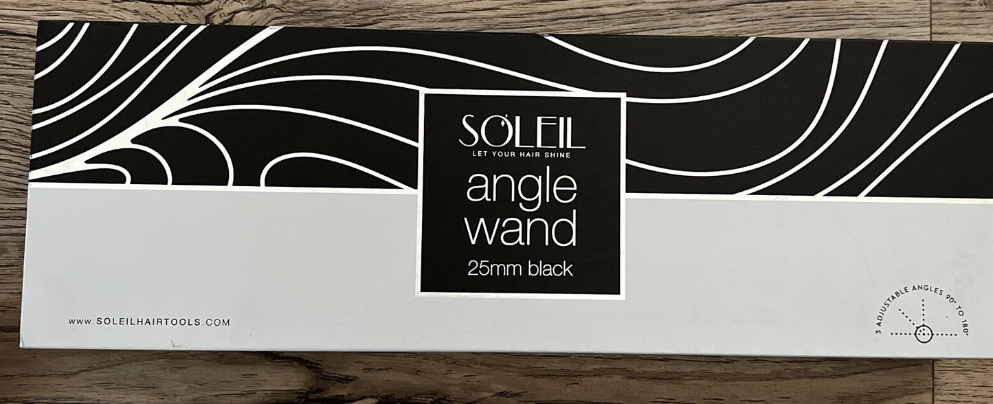 Adjustable 25mm Black Angle Wand with 3 Positions for Ironing
