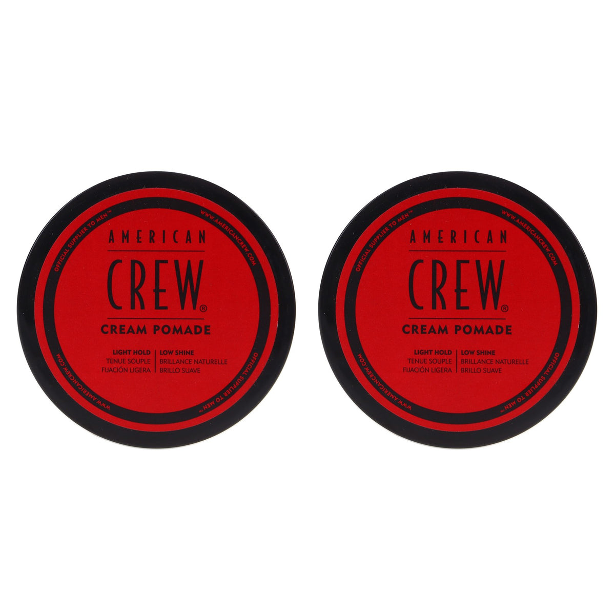 American Crew Cream Pomade 3 oz 2 Pack