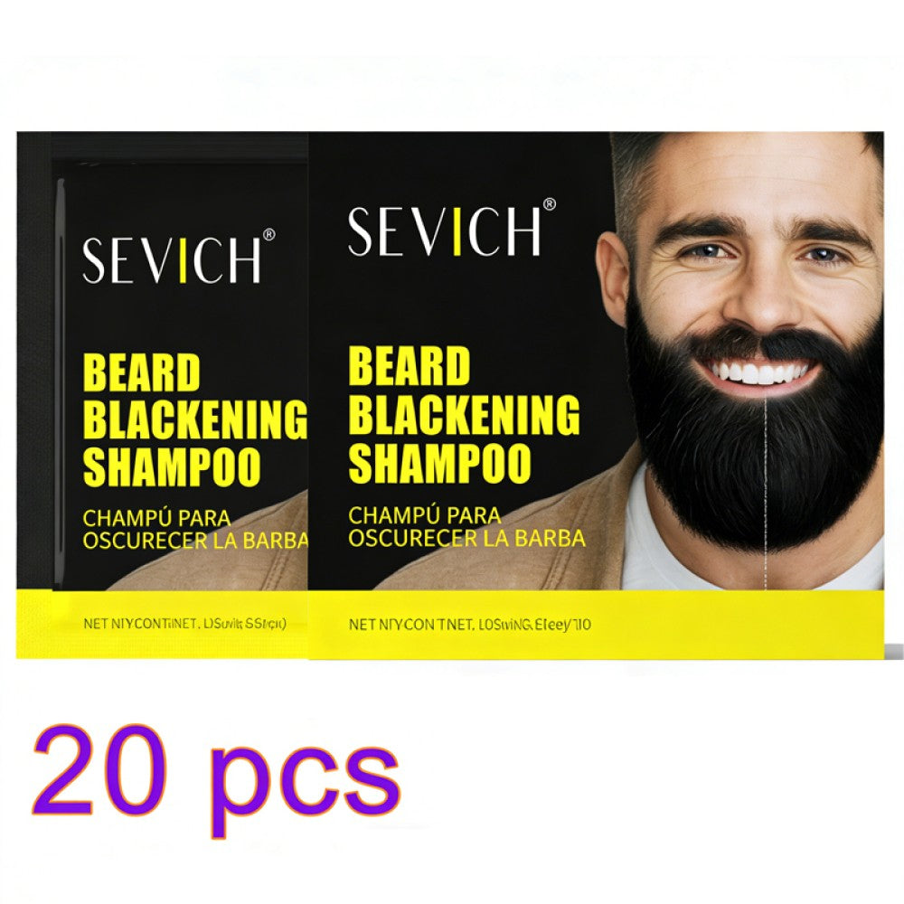Beard Blackening Shampoo - 5-Minute Gray Coverage