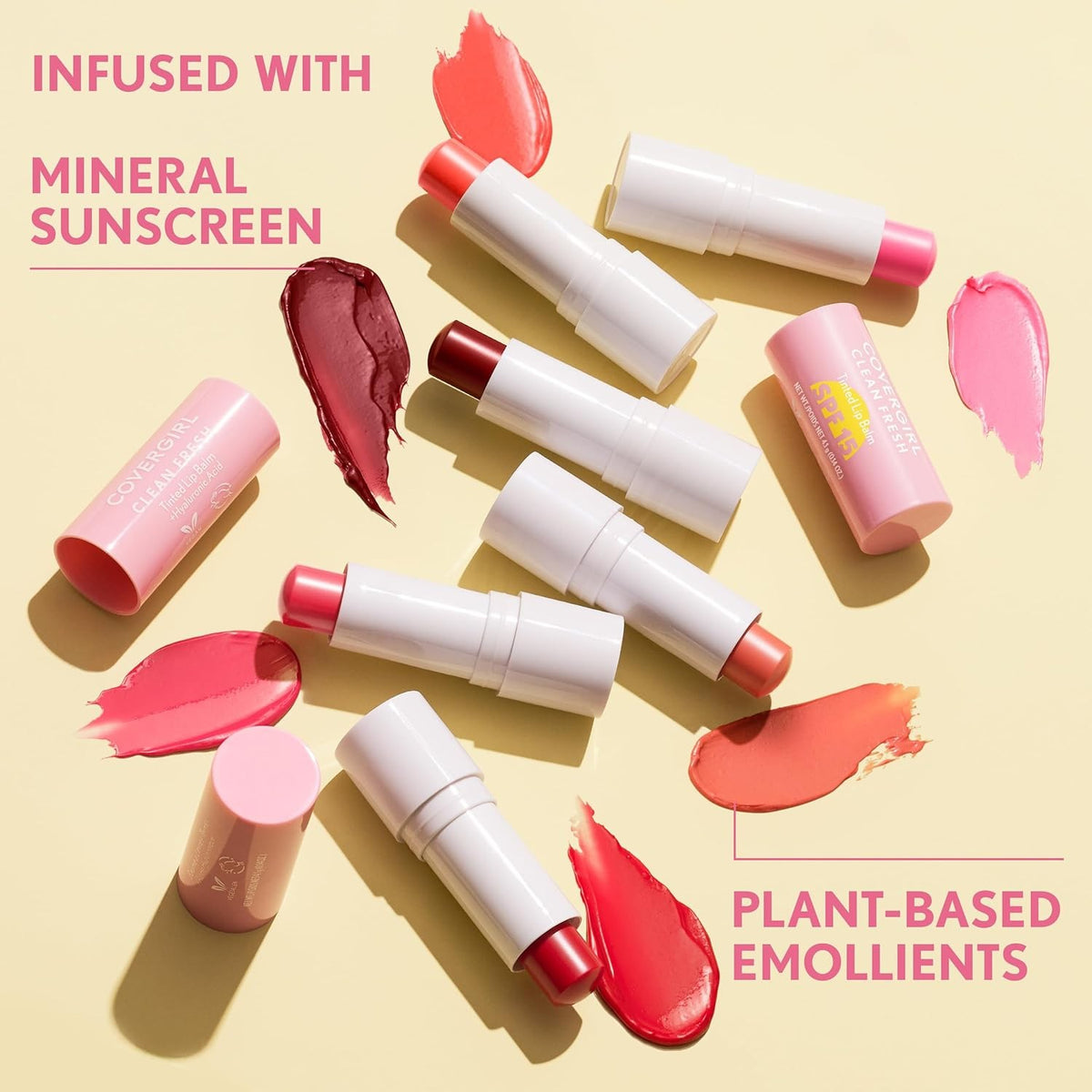 Tinted Lip Balm with SPF 15 - Natural Shine & Moisturization