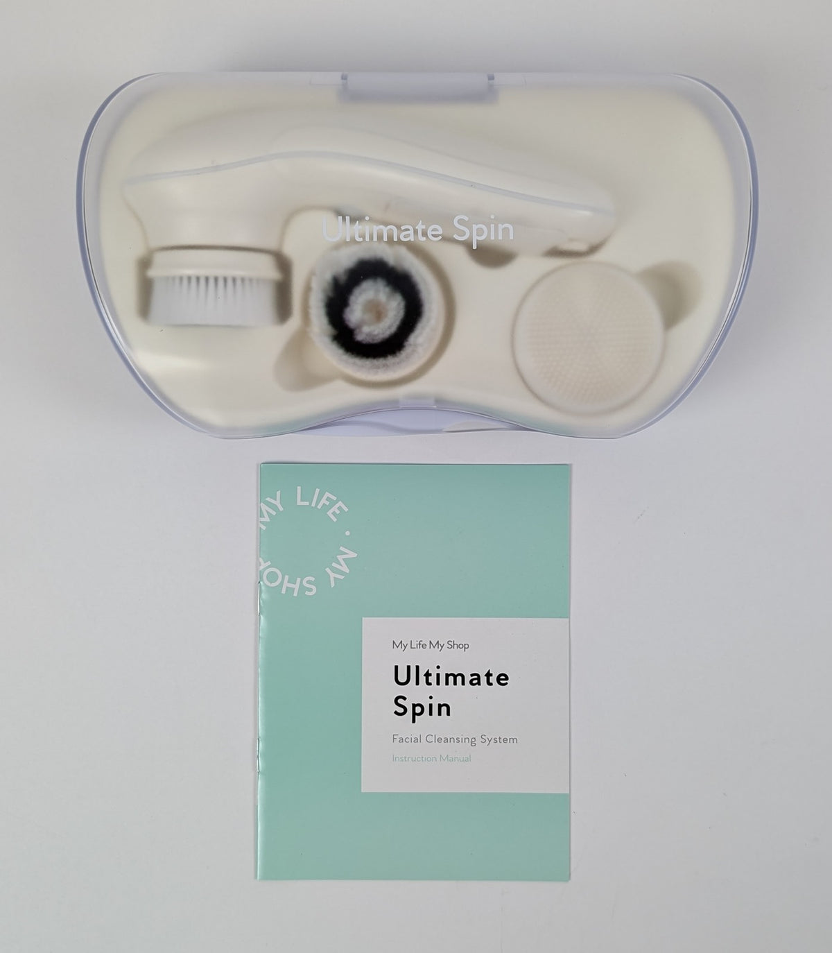 Facial Cleansing Brush System with 4 Attachments - Deep & Gentle Cleansing