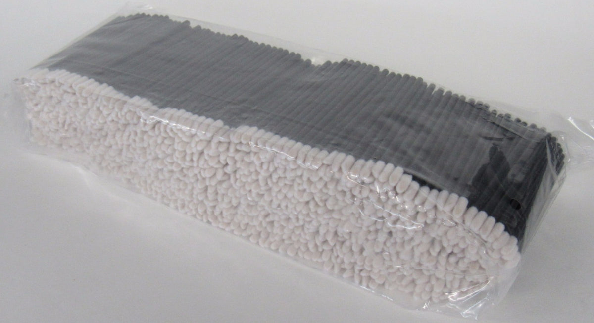 Disposable Lip Gloss Applicators Pack of 1000 - Flocked Doe Foot Brushes