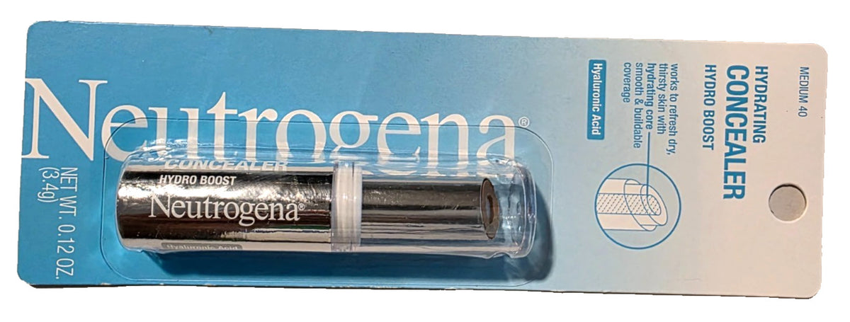 Hydro Boost Hydrating Concealer with Hyaluronic Acid - Medium 40, 2 Pack