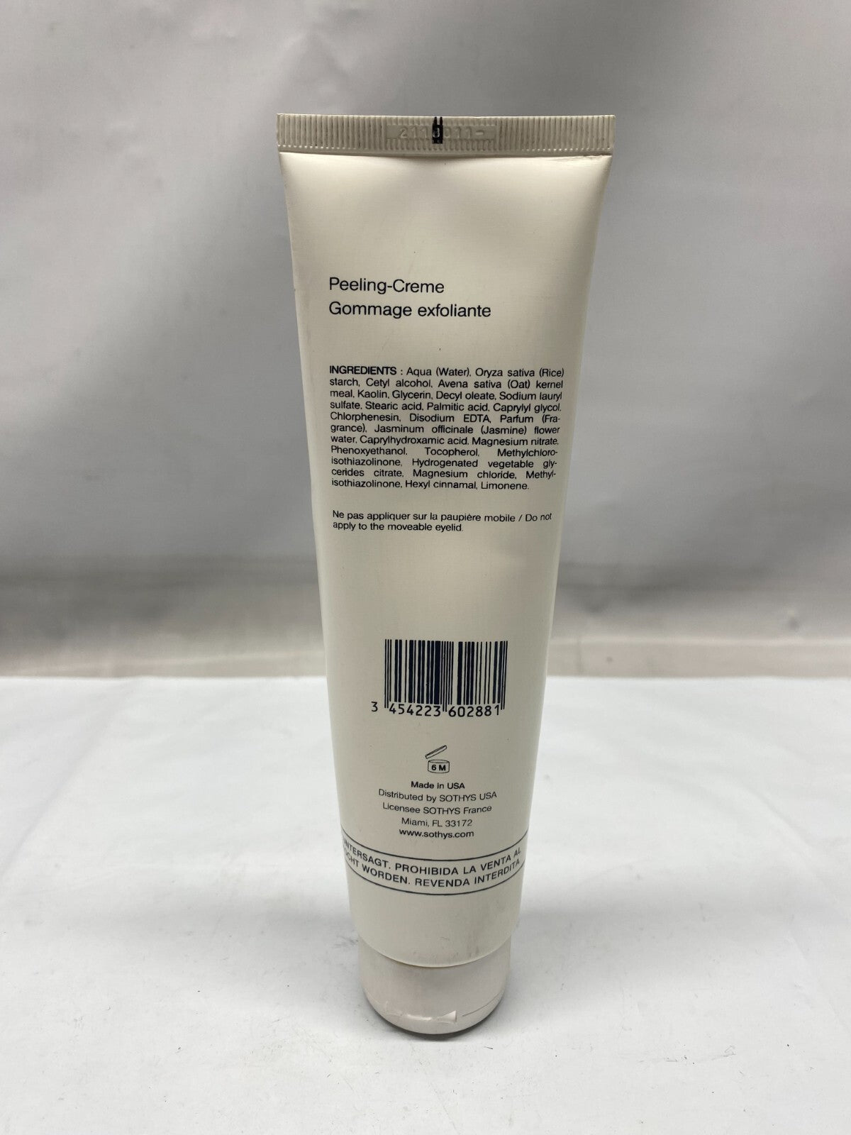 Sothys Biological Skin Peeling with Jasmine Extract & Oat Flour - 5.07 fl oz