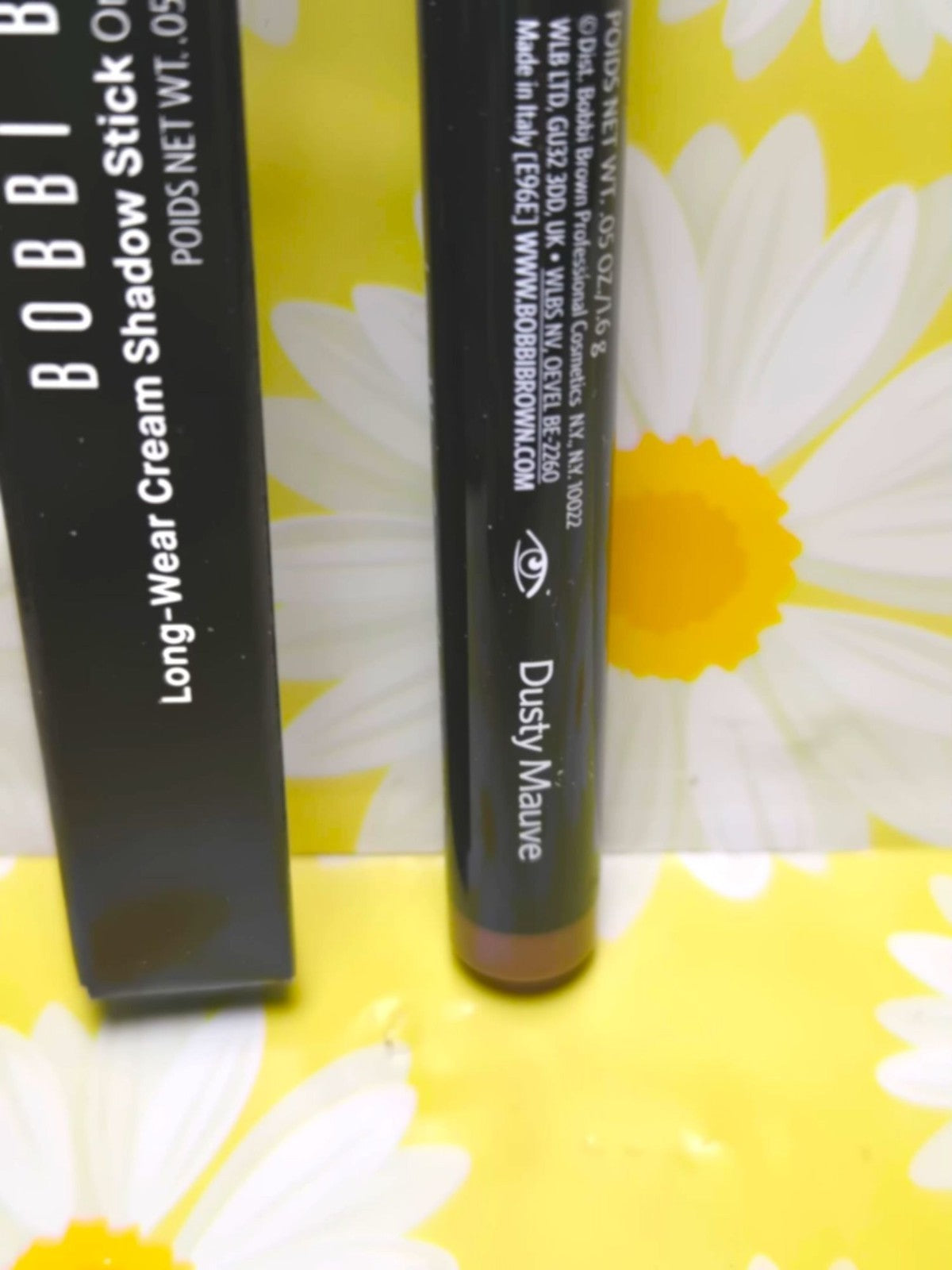 Long-Wear Cream Eyeshadow Stick Dusty Mauve Shimmer - New in Box