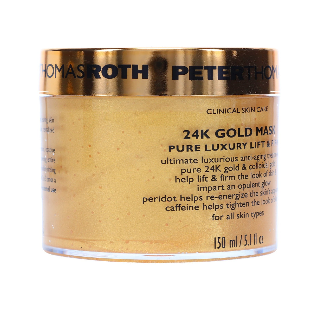 24K Gold Mask Pure Luxury Lift & Firm—Peter Thomas Roth 5.1 oz