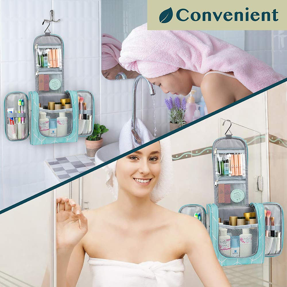Travel Toiletry Bag Hanging Organizer for Women and Men