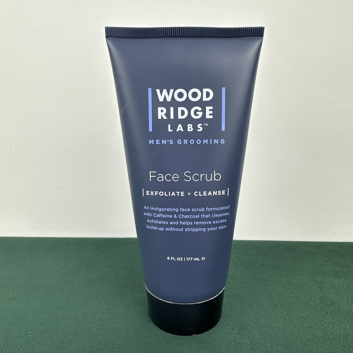 Wood Ridge Labs Men's Grooming Face Scrub 6 fl oz/177 mL Exfoliate +