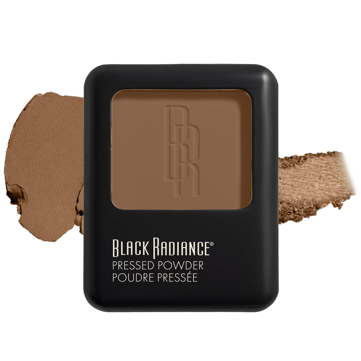 Oil-Free Face Powder with Mirror & Brush - Matte Finish, Golden Almond