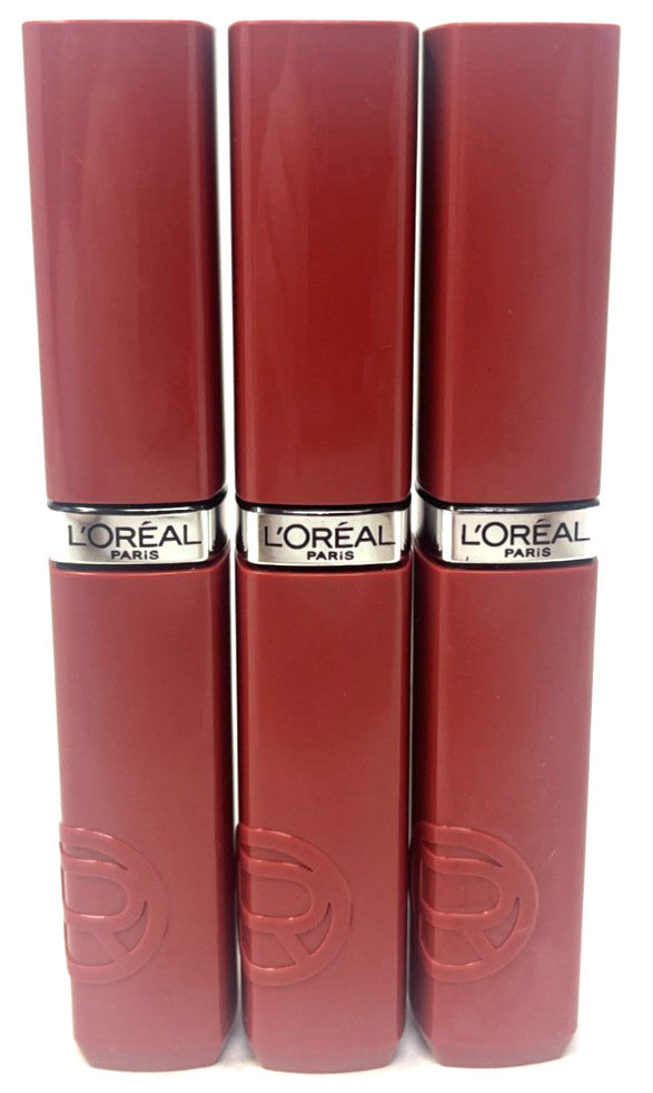 Liquid Lipstick Set - 3 Sephora-Inspired Shades in Sealed 0.13 fl oz Bottles