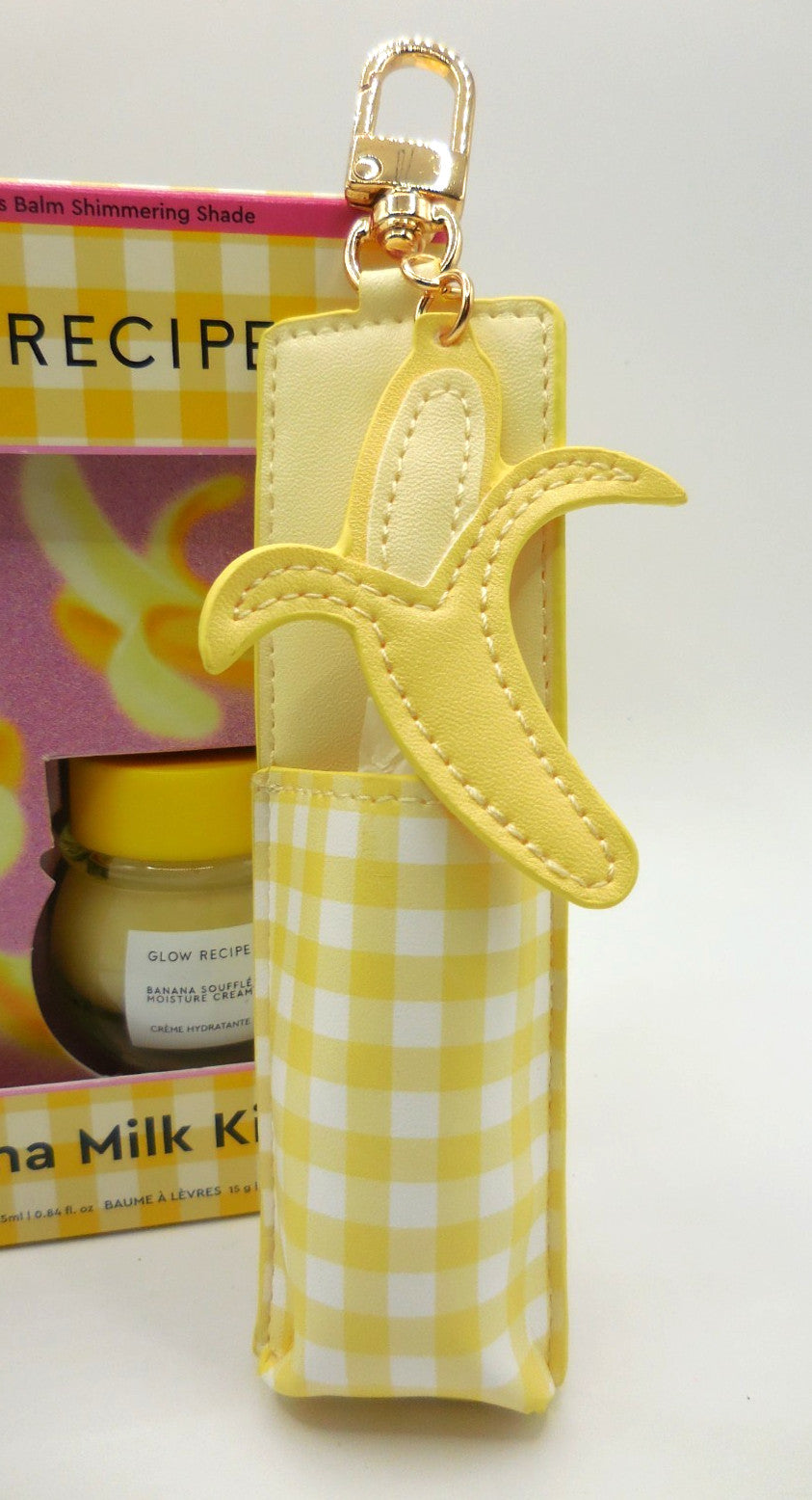 Bag Charm and Spatula Set for Cosmetics and Skincare Kits
